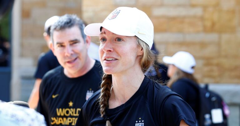 U.S. CAPTAIN SAUERBRUNN SAYS RESPONSIBLE PARTIES IN NWSL ABUSE CASE MUST LEAVE U.S. CAPTAIN SAUERBRUNN SAYS RESPONSIBLE PARTIES IN NWSL ABUSE CASE MUST LEAVE