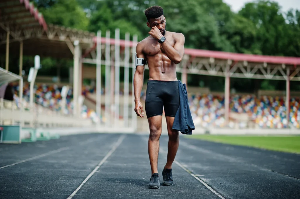 african american male athlete male athlete