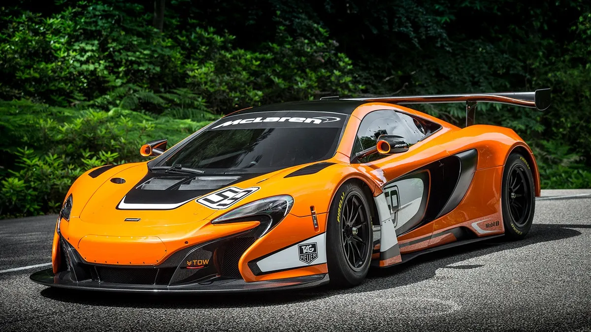 mclaren orange racing